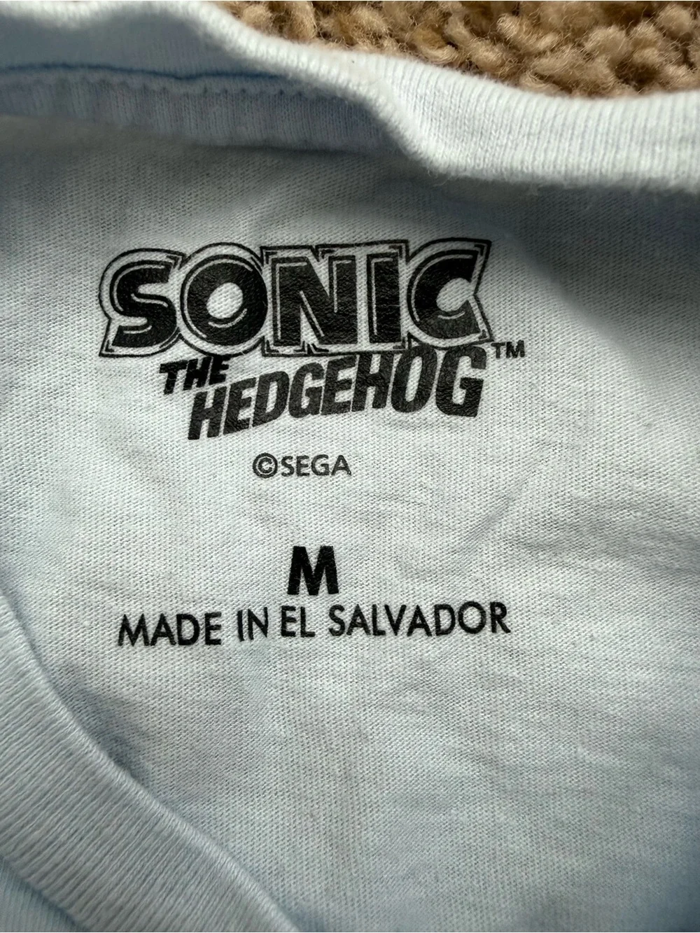 Sonic the Hedgehog Keep Moving Graphic T-Shirt Kids Size Medium 8